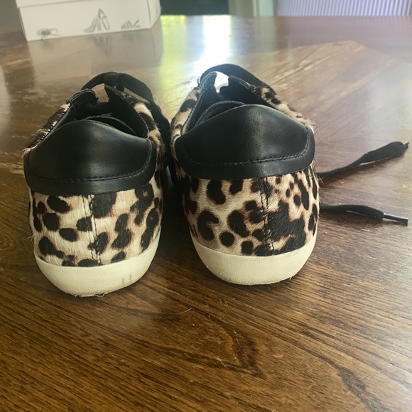 Gently used Banana Republic animal print tennis shoes - Picture 4 of 7